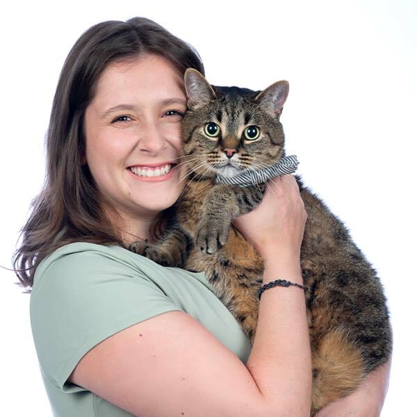 Dr. Ali Fulton with pet