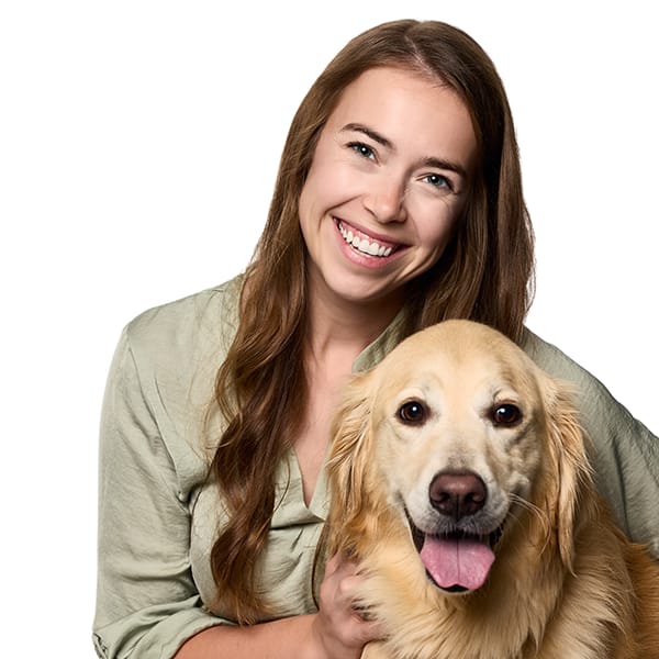 Dr. Lisa Harrison with pet