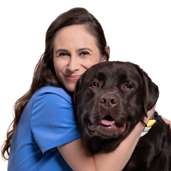 Dr. Nikki Ornelas with pet
