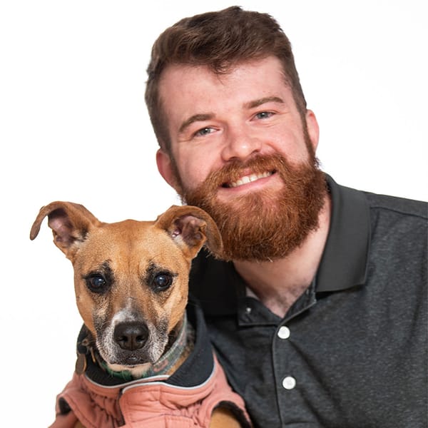 Dr. Spencer Traynham with pet